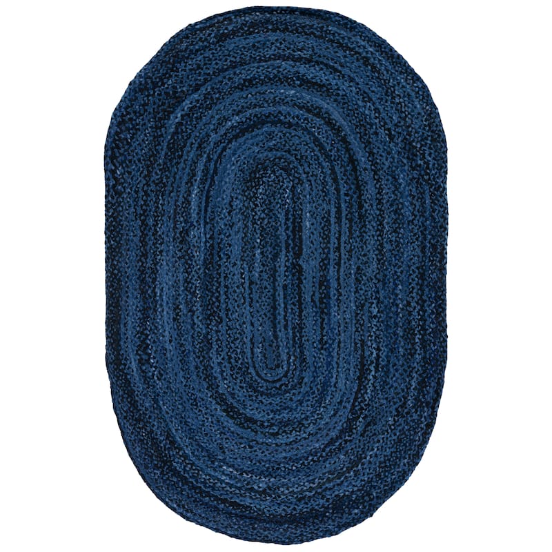 SAFAVIEH, Handmade Braided Teodora Country Cotton Rug