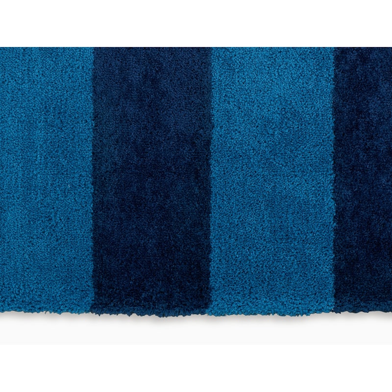 Calvin Klein Chicago Shag Banded Area Rug