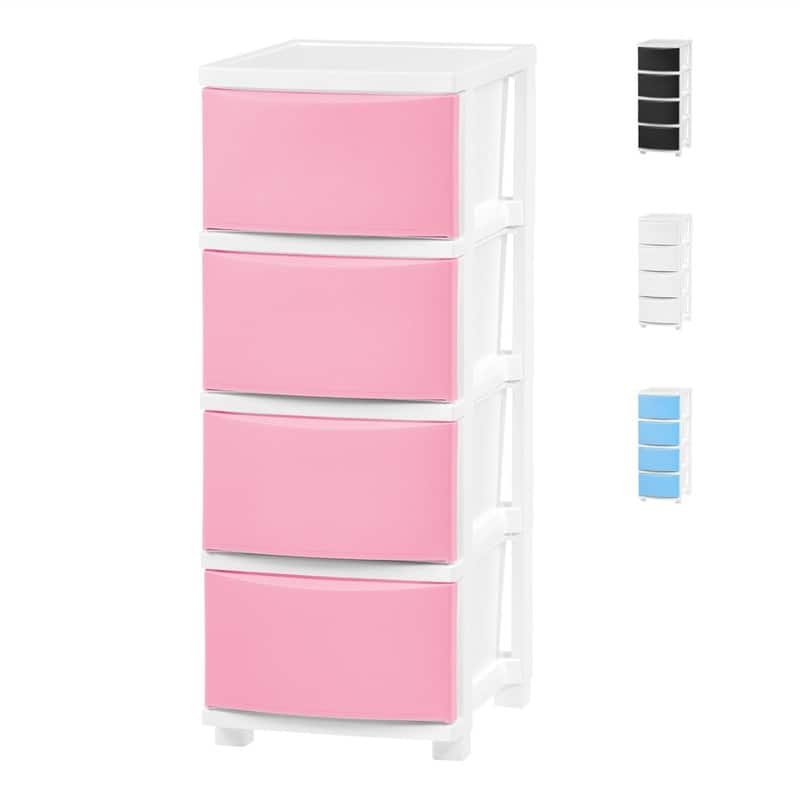4 Slim Drawer Storage