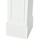 preview thumbnail 9 of 7, HOMCOM White Fireplace Mantel Modern Living Room Decoration, Width 29"
