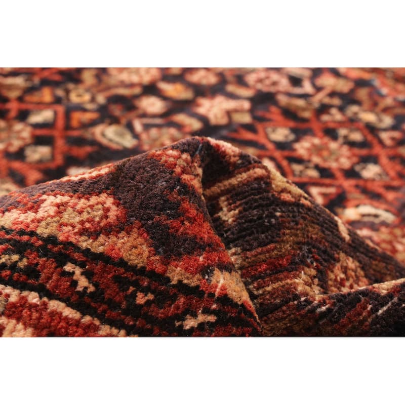 ECARPETGALLERY Hand-knotted Andelz Navy Wool Rug - 3'5 x 10'2