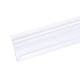 Frameless Glass Shower Door Sweep 137.8" for 1/2"(12mm) Glass H-Type Seal - Translucent - Overstock - 36000482