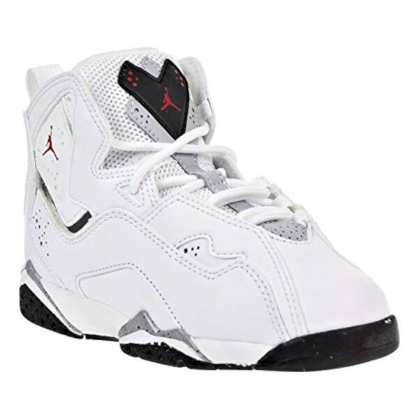 Shop Jordan Mens True Flight Hight Top Lace Up Basketball Shoes
