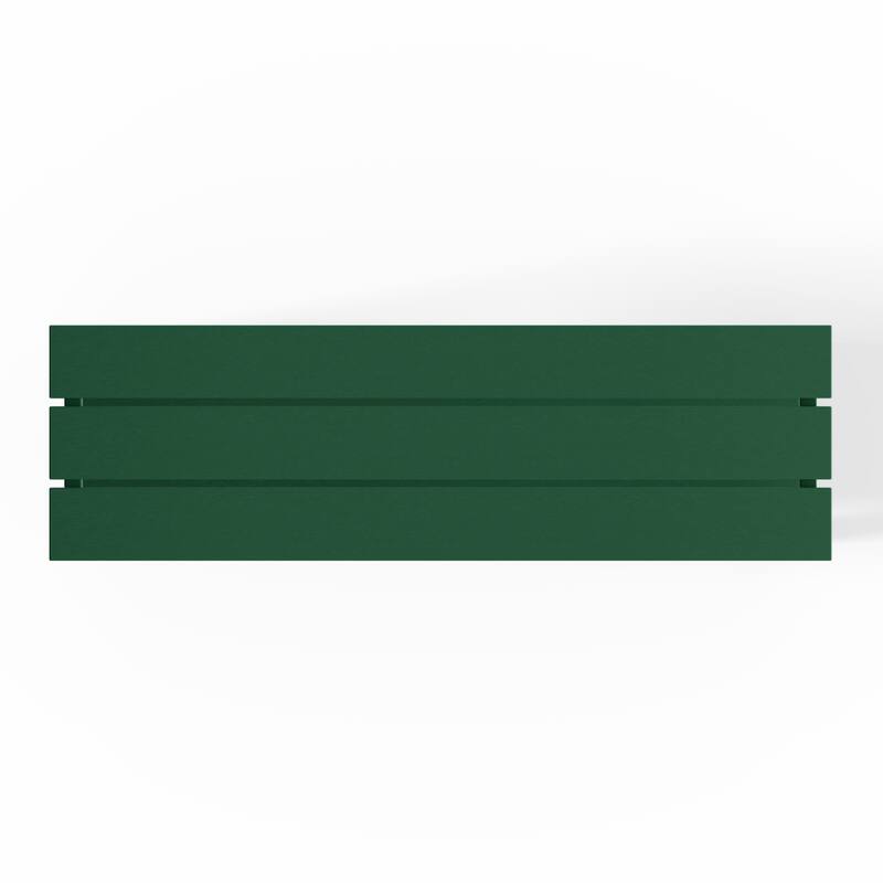 Laguna Hdpe All Weather Outdoor Patio Two Shelf Table