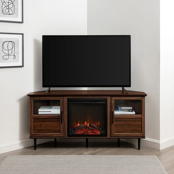 Middlebrook Modern Corner Fireplace TV Stand On Sale Bed Bath