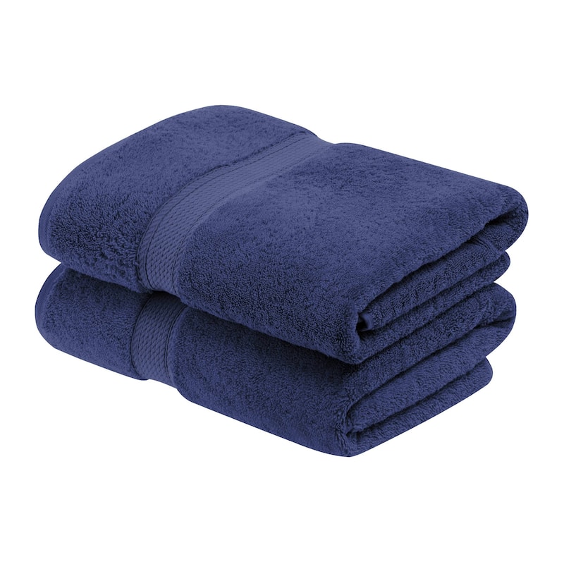 Superior Egyptian Cotton Pile Heavyweight Bath Towel Set of 2