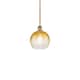 Option Brushed Brass / Amber