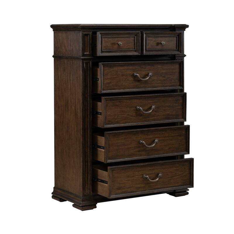 Liberty Furniture Provence Park 6 Drawer Hickory Chest