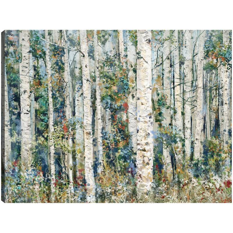 Painted Forest By Studio Arts Canvas Art Print