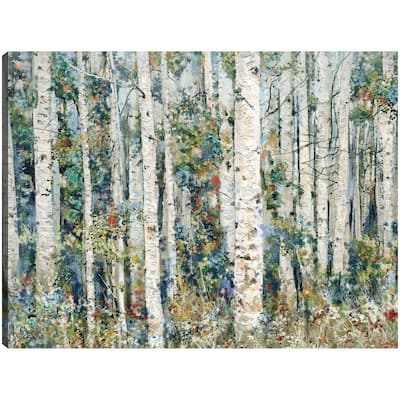 Painted Forest By Studio Arts Canvas Art Print