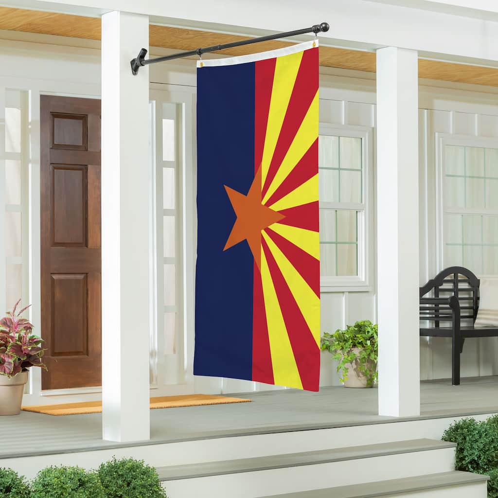 State of Arizona Double Sided Flag w/ 2 Grommets, 3'x5'