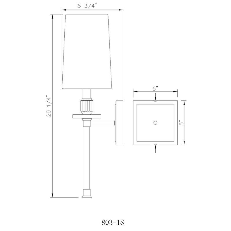 Z-Lite Sophia 20" Tall Wall Sconce