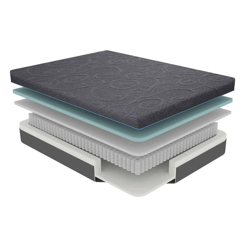 Chanson 8-Inch Cool Gel-Infused Memory Foam Hybrid Mattress