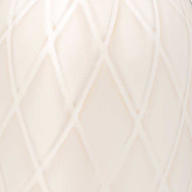 Sagebrook Home Neutral Ceramic Vase