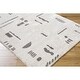 preview thumbnail 25 of 35, Livabliss Fossay Shag Modern & Contemporary Stripe Washable Area Rug