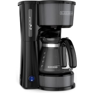 4-in-1 5-Cup Coffee Station Coffeemaker, Black Stainless Steel - Bed Bath &  Beyond - 39763738
