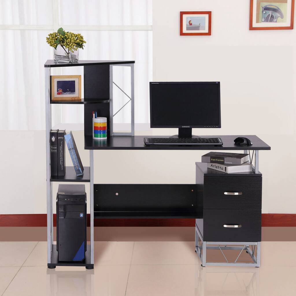 Computer Desk Multi Levels HOMCOM 52