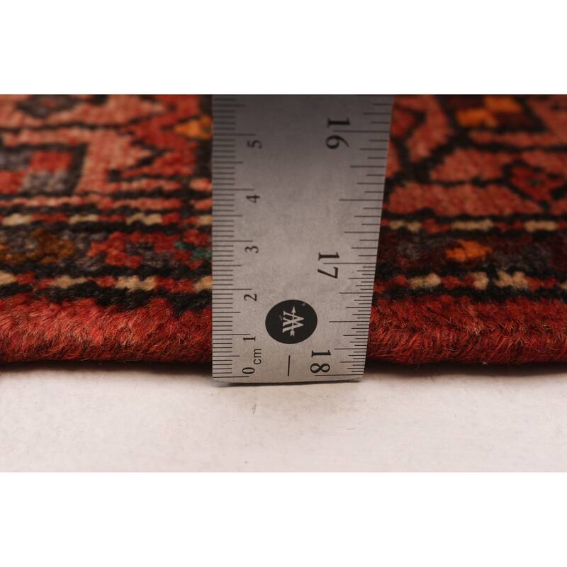 ECARPETGALLERY Hand-knotted Andelz Copper Wool Rug - 3'7 x 9'4