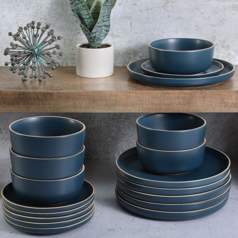 Gibson Home Zuma 18 Piece Dinnerware Set