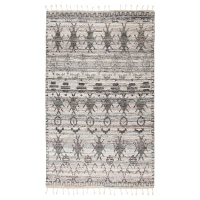 Tangier Grey Rug 4'11" x 8'4" - 4'11 x 8'4