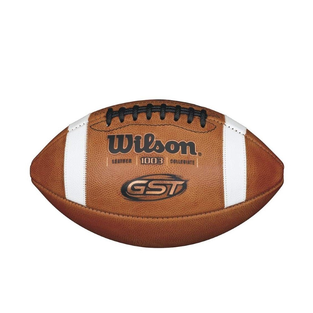 Wilson WTF1003R NCAA 1003 GST Leather Game Football