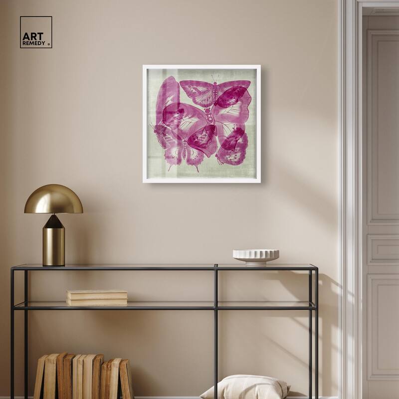 Fluttering Wings Shadowbox by Art Remedy