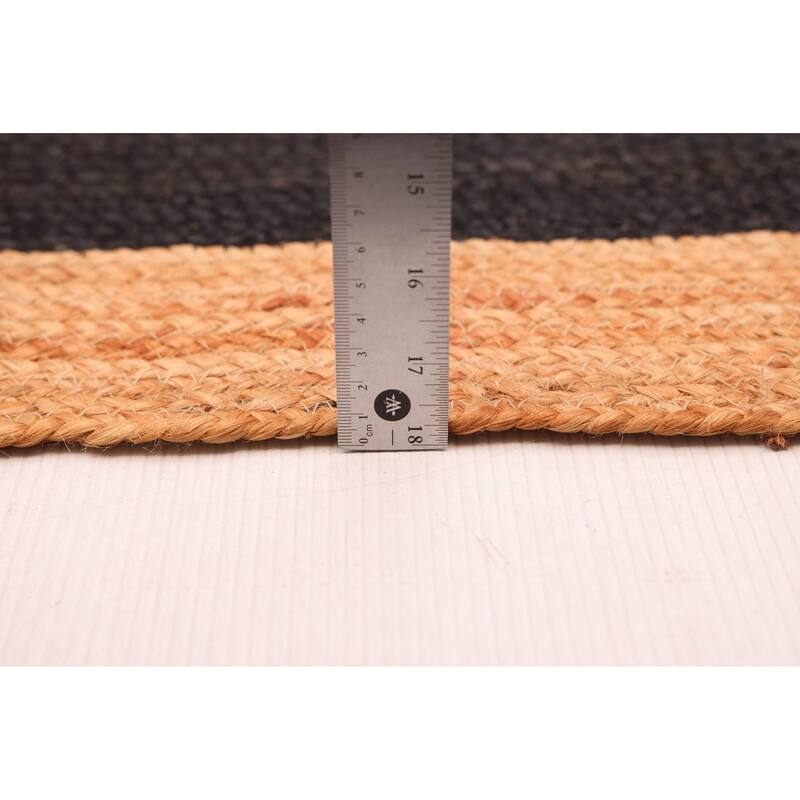 ECARPETGALLERY Flat-Weave Palas Denizli Tan Jute Rug - 4'8 x 6'8