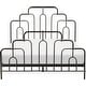 preview thumbnail 20 of 24, Elle Decor Astrid Modern Bed With Metal Headboard and Footboard, Requires No Box Spring