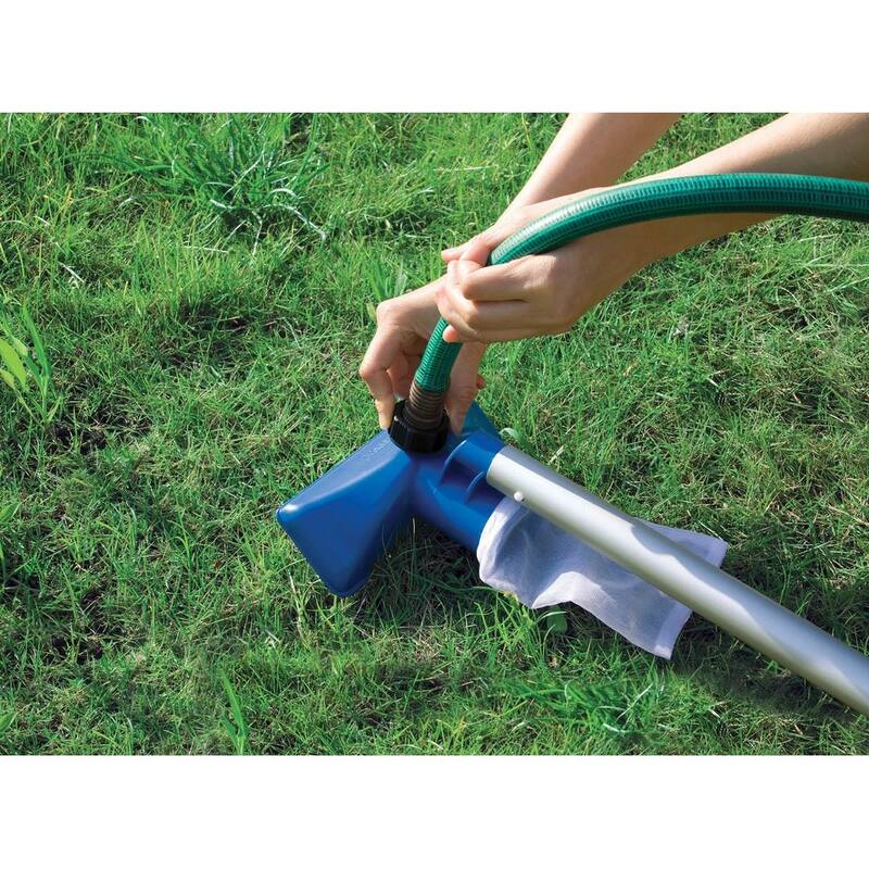 Intex Cleaning Maintenance Swimming Pool Kit w/ Vacuum, Skimmer & Pole | 28002E - 3.47