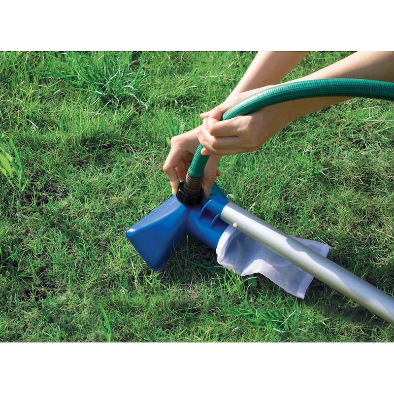 Intex Cleaning Maintenance Swimming Pool Kit with Vacuum, Pole, and Filters - 0.2