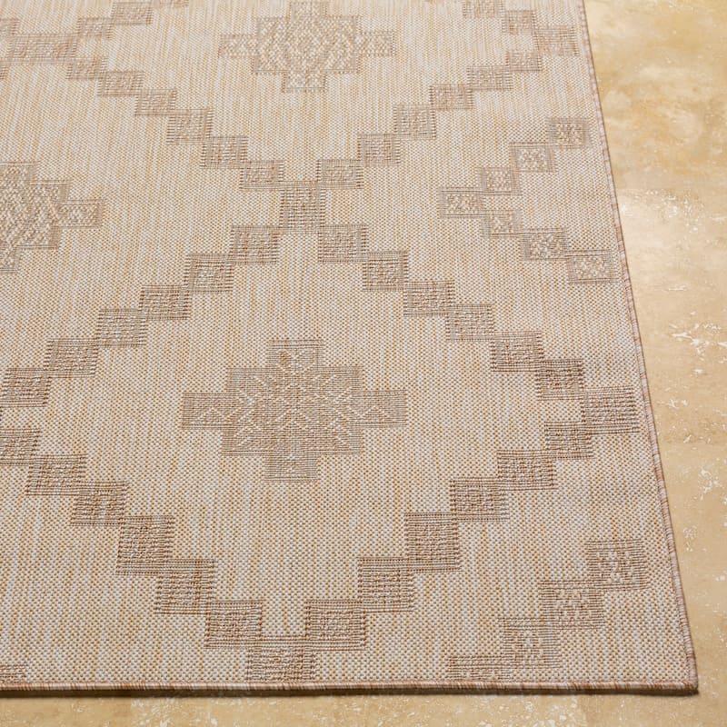 Livabliss Ailama Indoor/ Outdoor Diamond Trellis Area Rug