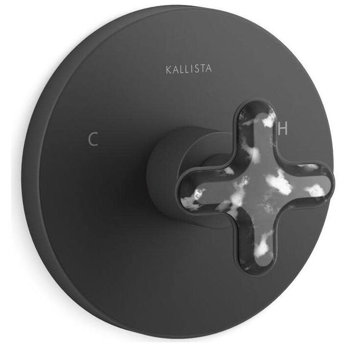 Kallista P32708-JST 002 Collection Shower Only Trim Package Shower - Matte Black