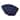 Nautical Blue Solid Round Table Placemat (Set of 6) - 13x18.75