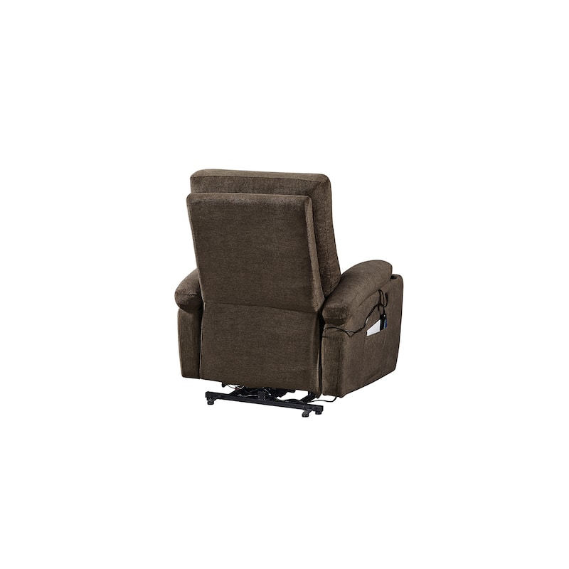 Power Reclining Chair with Multiple Comfort Features