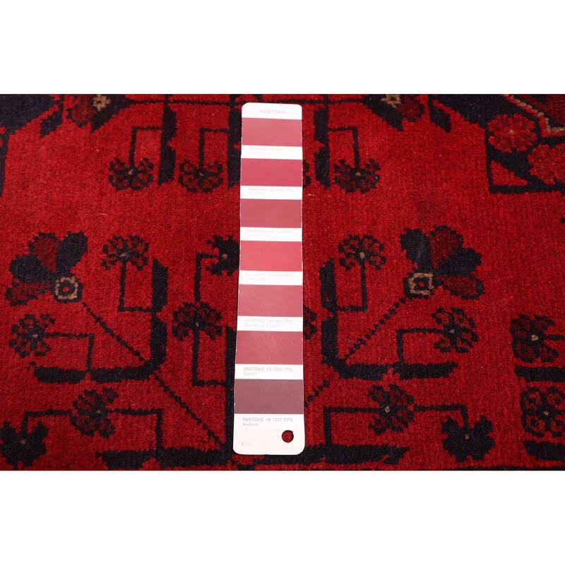 ECARPETGALLERY Hand-knotted Finest Khal Mohammadi Red Wool Rug - 10'0 x 12'10