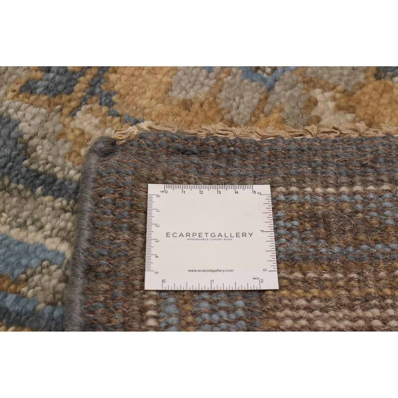 ECARPETGALLERY Hand-knotted Jules Serapi Grey Wool Rug - 9'1 x 11'10