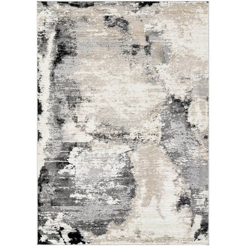 Livabliss Siyah Modern & Contemporary Area Rug
