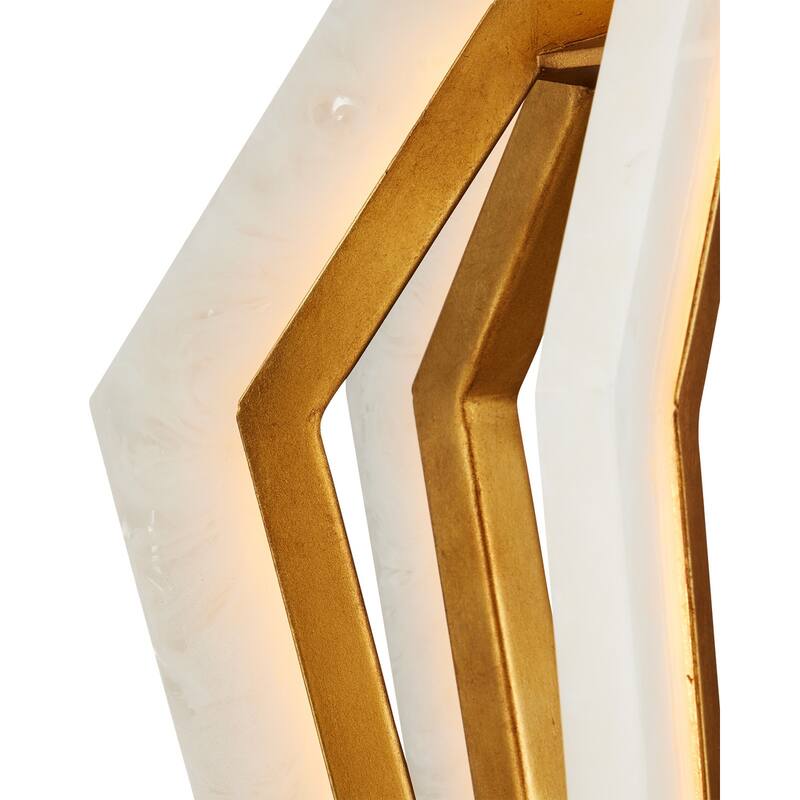 Currey & Company Riviere Pendant - 22.5"h x 13"dia