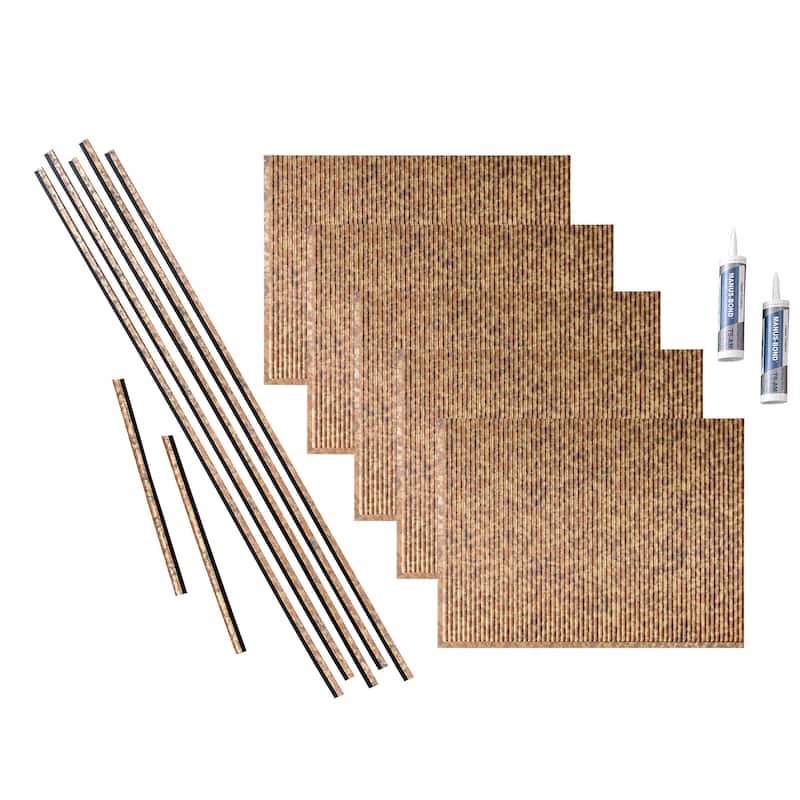 FASÄDE Rib Decorative Vinyl Backsplash Panel