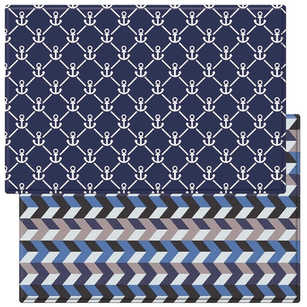 slide 1 of 1, Anchors Playmat - 82.5in L X 55in W