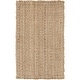 preview thumbnail 15 of 13, Livabliss Jute Woven Casual Solid Area Rug