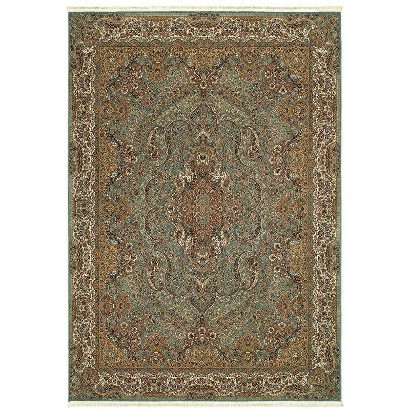 HomeRootsMedallion Traditional Runner Area Rug