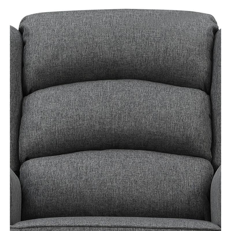 Fabien Gray Fabric Rocking Chair