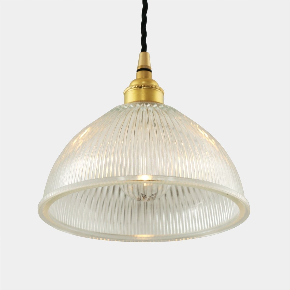 Boston Vintage Holophane Glass Pendant Light 20cm Bed Bath Beyond 35533903