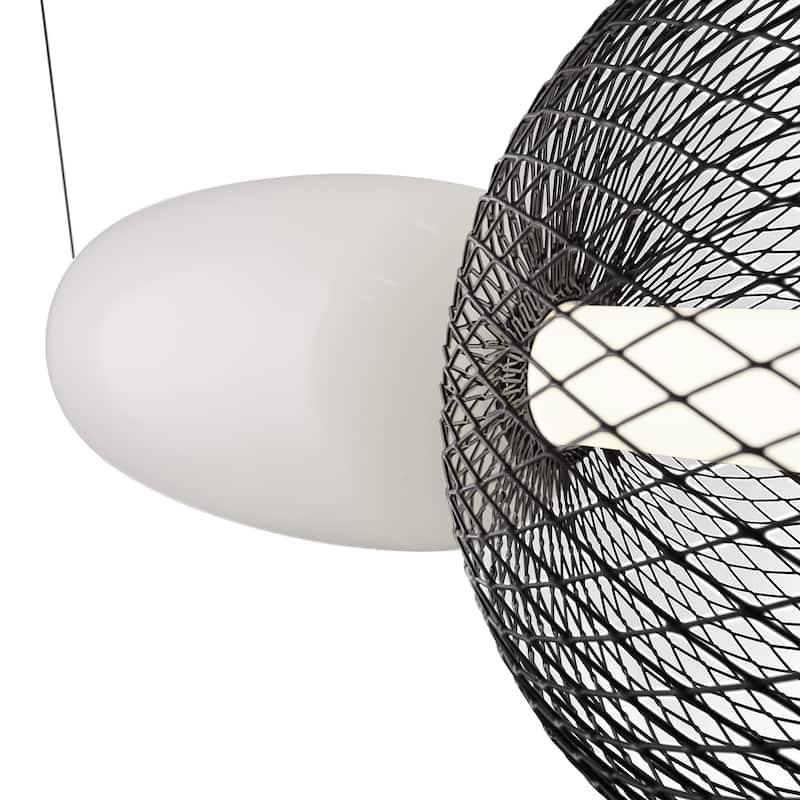 Artcraft Ace Integrated LED Island-Light - Black Finish