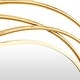 preview thumbnail 31 of 32, Stylish Metal Wall Mirror with Overlapping Circles and Foiled Finish - Gold or Gray