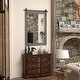preview thumbnail 59 of 96, Modern Wall Mirrors, Rectangular Mirror with Wood Framed, Bathroom Mirror Barn Mirror Barn Door Mirror with Multi Size