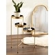 preview thumbnail 12 of 86, Kate and Laurel Finn Metal 3-tier Modern Plant Stand - 16x21x30