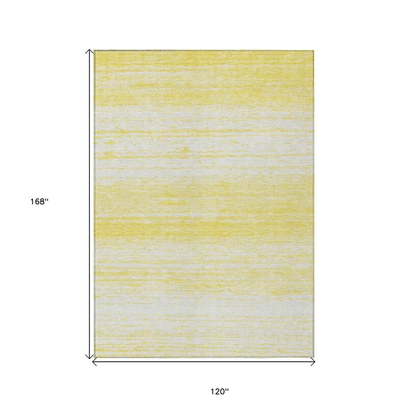 HomeRoots Striped Transitional Rectangle Outdoor Rug
