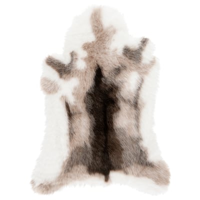 SAFAVIEH Faux Sheep Skin Hanife 2-inch Thick Shag Rug